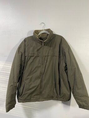 Columbia Men's Olive Full-Zip Outdoor Jacket